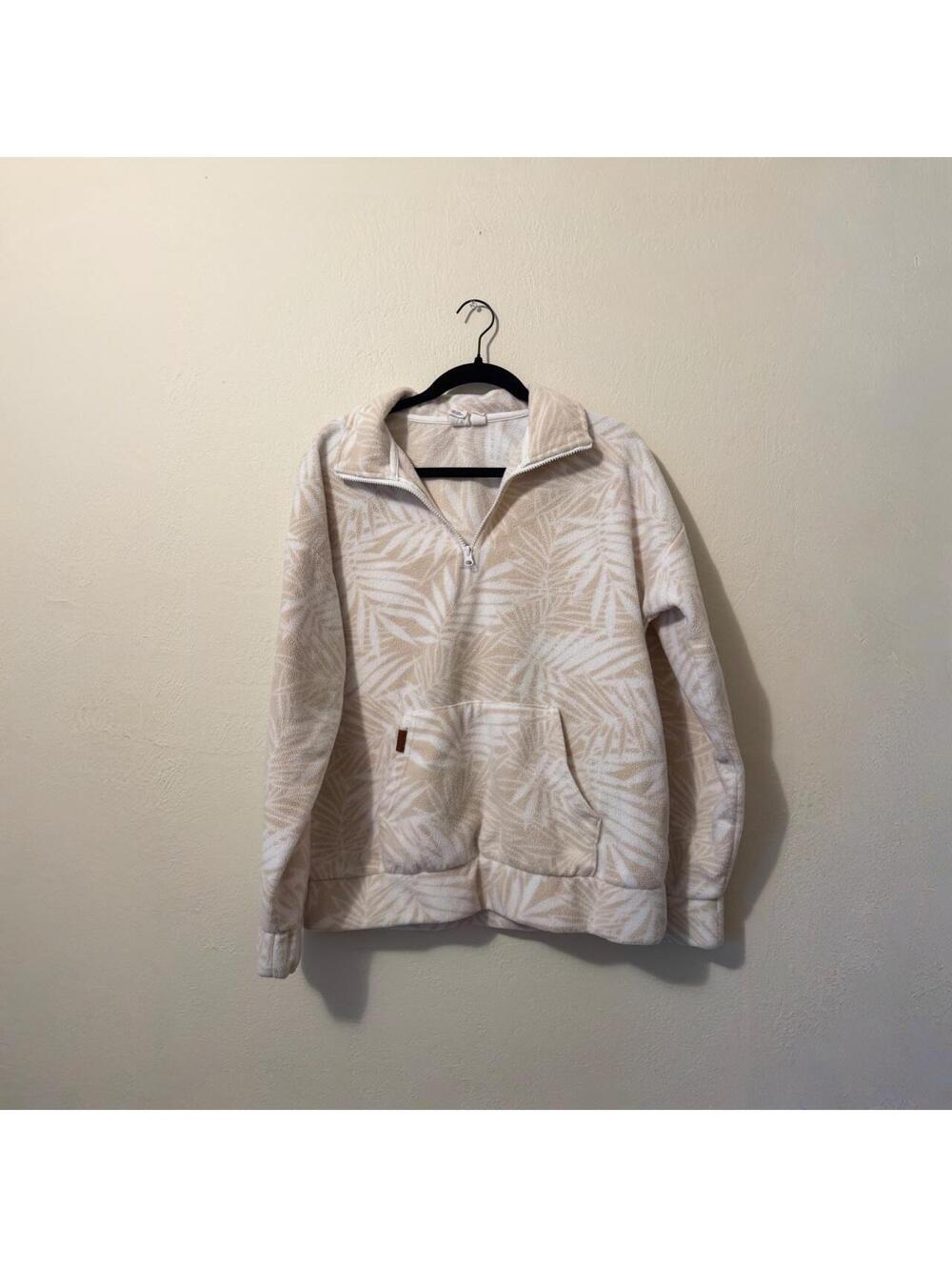 Roxy Women's Cream and White Sweatshirt